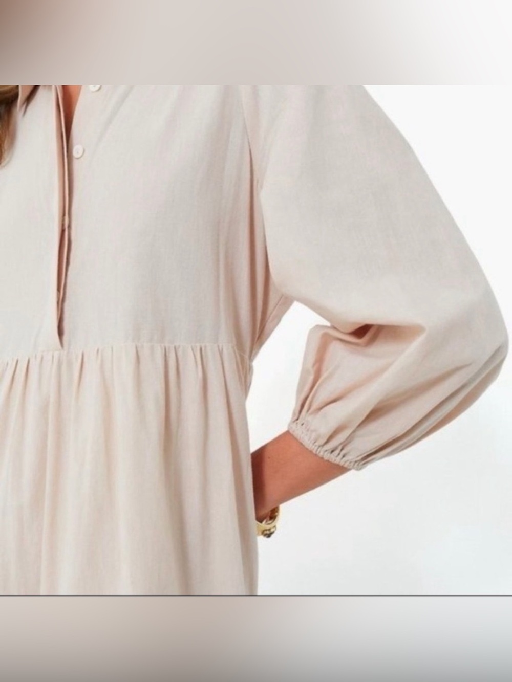 Tuckernuck’s POMANDER PLACE Sandstone Cotton Mabel Maxi Dress